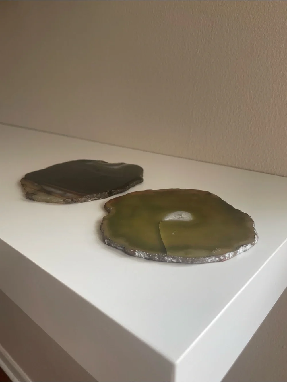 Vintage polished olive